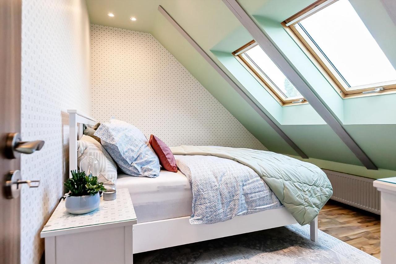 Attic Apartment On Waterfront / View / Netflix Praga Exterior foto