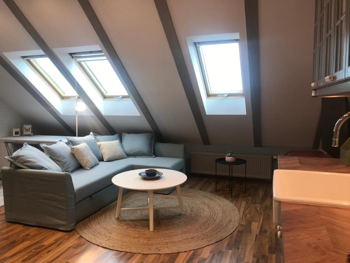 Attic Apartment On Waterfront / View / Netflix Praga Exterior foto